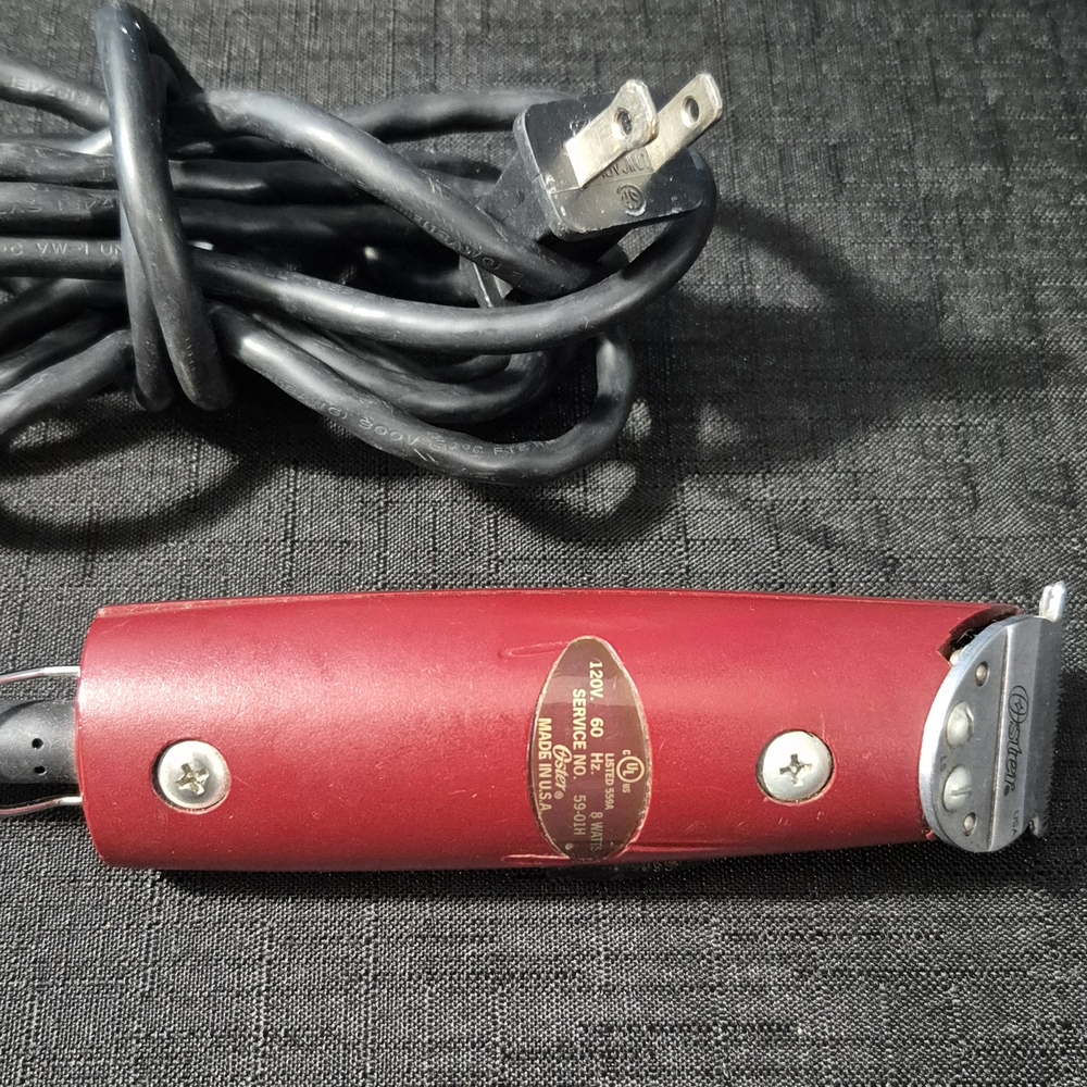 Oster Red Electric Grooming Tool